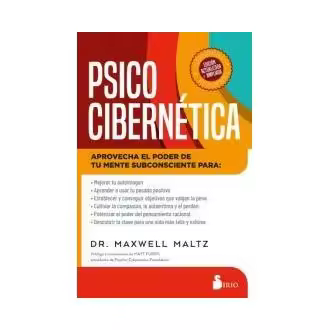 Libro Psicocibernética Maltz Editorial Sirio - 1