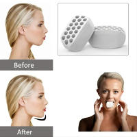Entrenador De Mandíbula De Silicona 1pc Forma De Musculación De La Línea De La Mandíbula Anti-Edad Para Fitness Y Cuidado De La Piel - details 1