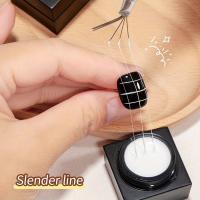 Pincel De Arte De Uñas Profesional Con 7 Puñados Línea Ultrafina Para Dibujar Con Tinta De Gel UV Herramientas De Pintura De Uñas - details 6