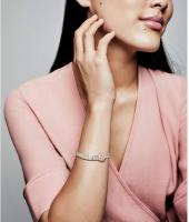 Pandora - Abalorio Chapado en oro 787970 EN160, Talla única, Plata, No aplicable, Viene con embalaje de Caja de regalo original. - details 3