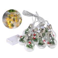 Guirnaldas de luces de Navidad, 2 metros, Cadena de luces con forma de Globo, Cadena de luces de Navidad con Pilas, bomblas de Interior, Luz decorative para dormitorio - details 2
