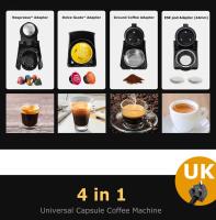 HiBREW Cafetera de cápsulas H1A, cafetera multicápsulas 4 en 1, compatible con cápsulas DG/Nes/ESE/café molido, Parada automática, Modos de café caliente y frío, Espresso perfecto, Blanco - details 5