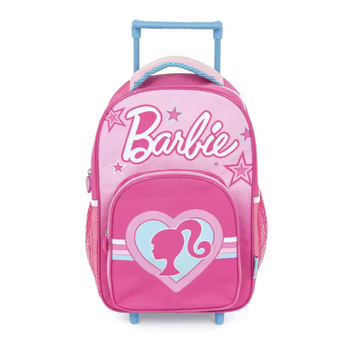 ARDITEX BR16383 Trolley de 24x36x12cm con base plegable de MATTEL-Barbie - 1
