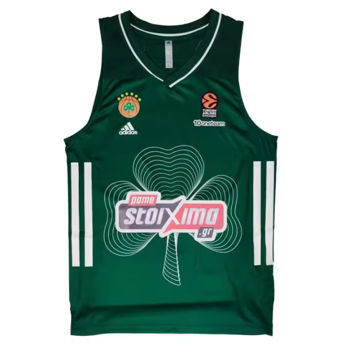 Camiseta Panathinaikos Baloncesto Euroliga Oficial Adidas Adidas - 1