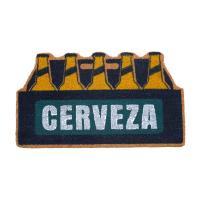DISTRIBUX Felpudo Caja de cerveza Para Puerta Entrada de Casa Base Goma Antideslizante Material Fibra de Coco 100% Natural Decoración Hogar 40 x 70 cm Alfombrilla Fibra de Coco Original y Divertida - details 1