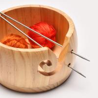 Bolsa De Almacenamiento Para Tejido En Madera Y Lana Organizador De Herramientas De Tejer Y Tejer Bolsa De Almacenamiento Para Yarn - details 3