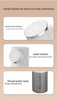 Dispensador De Jabón Líquido USB Con Sensor Táctil Y Pantalla De Temperatura Máquina De Espuma Para Equipo De Baño - details 10