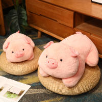 Muñeco De Peluche De Cerdo Divertido 25cm/9.84in Almohada De Cerdo Cartoon Para Decoración De Habitación Regalo De Cumpleaños Para Niñas Relleno De Algodón PP - details 6