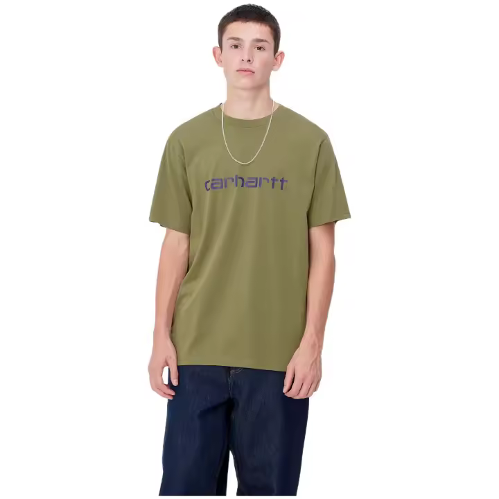 Camiseta de Manga Corta Carhartt WIP  para hombre en color verde - 1