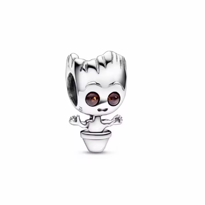 Charm Pandora Baby Groot Bailando Guardianes de la Galaxia de Marvel - 1