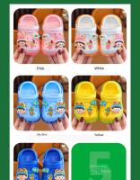 Sandalias De Baño Para Niñas Verano Dibujos Animados Lindas Y Nuevas Antideslizantes Transpirables Resistentes Al Desgaste Tallas Para 4-6 Años Colores Rosa Blanco Azul Cielo Amarillo Azul Real - details 0