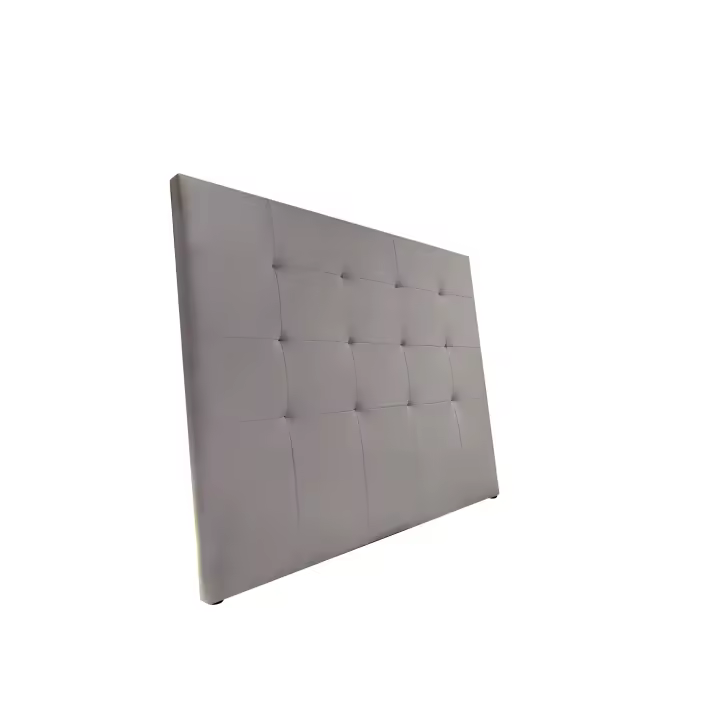 Cabecero matrimonio de 160cm. de ancho tapizado en PU y disponible en tres elegantes colores: beig, blanco y gris. Para camas de 150cm. - 1