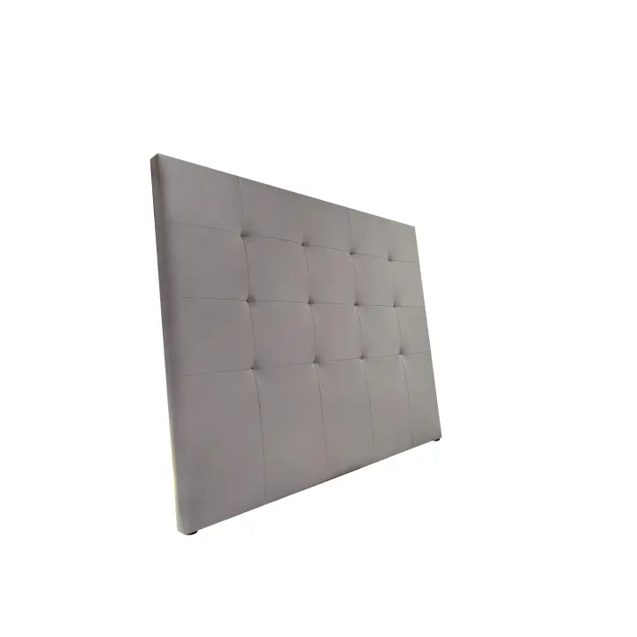 Cabecero matrimonio de 160cm. de ancho tapizado en PU y disponible en tres elegantes colores: beig, blanco y gris. Para camas de 150cm. - 1