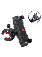 Soporte Ajustable Y Giratorio Para Motos Compatible Con iPhone Samsung Huawei Xiaomi Soporte Para GPS Navegación DVR Cámara - details 12