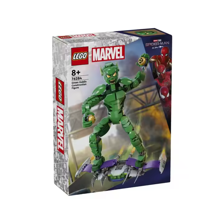 Lego Marvel Spiderman No Way Home Figura para Construir: Duende Verde - 1