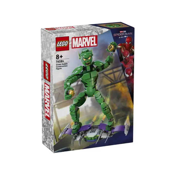 Lego Marvel Spiderman No Way Home Figura para Construir: Duende Verde - 1
