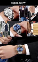 Reloj De Hombre LIGE 2024 Chronógrafo Deportivo De Lujo Marca Relojes De Cuarzo Acero Inoxidable Impermeable Con Manos Luminosas Y Calendario Completo - details 21