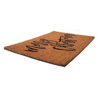 Alfombra Pequeña Para Habitación Y Exterior Diseño Navideño Color Marrón Decorativa Matriz De Bem-vindo Tapete De Acrílico 100% Para Sala De Estar - details 6