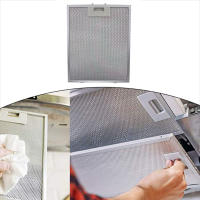 Filtro De Malla Metálica Para Extractor De Cocina Tamaño 350x285x9mm Color Plata Filtro De Aceite Para Aspiradora De Horno - details 30