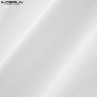 INCERUN Conjunto De Moda Para Hombre Estilo Musulmán Camiseta Larga Y Pantalones 2 Piezas Streetwear Casual Tejido Knit Talla S-5XL - details 16