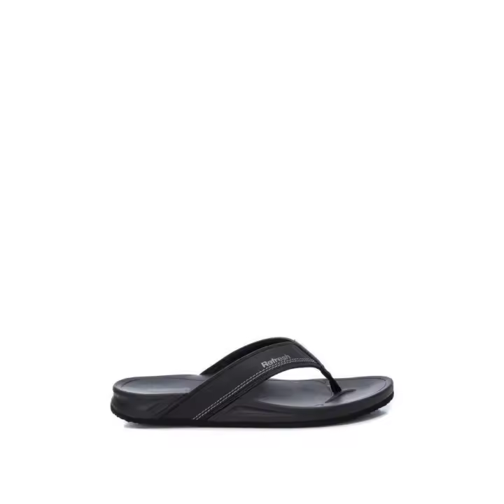 Sandalias Abiertas Chancletas Hombre Negro 171671 - 1