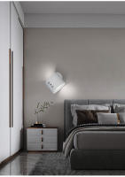 Lámpara De Pared LED Recargable Con Control Táctil Y Remoto IR Rotación 360° Luz Nocturna Portátil Para Dormitorio Lectura - details 6