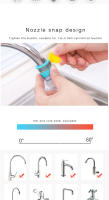 Extensor De Grifo De Cocina Filtro Para Agua Purificador Accesorios De Baño Tap Para Grifo Material Plástico - details 2