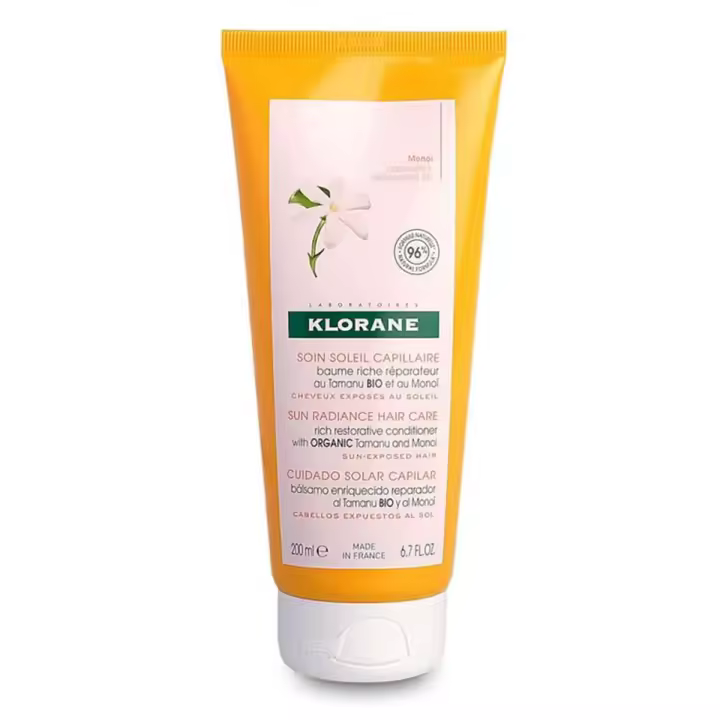 KLORANE POLYSIANES AL TAMANU BIO Y AL MONOÏ BALSAMO ENRIQUECIDO REPARADOR 200 ML - 1