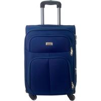 COSHANO Maleta de Tela Trolley Equipaje de Mano Cabina Viaje avión 4 Ruedas 360º Giratorias (Azul Marino) - details 0