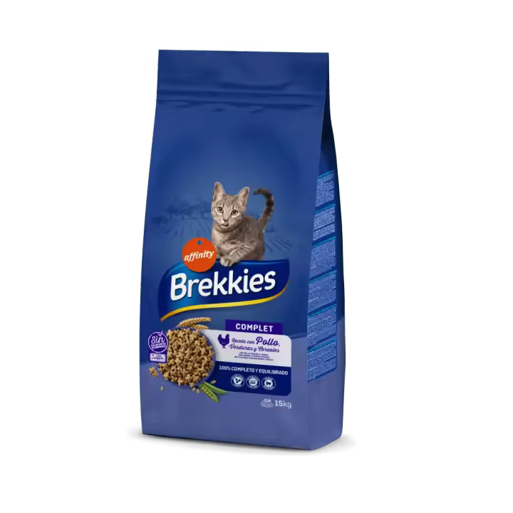 AFFINITY BREKKIES EXCEL CAT COMPLET CARNE Y PESCADO 15KG - 1