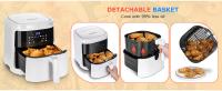 Freidora de Aire Aigostar - Modelo Sin Aceite 7L 1900W - Pantalla Táctil LED, Libro de Recetas Incluido - details 5