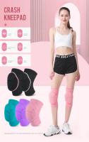 1Pcs Protección De Rodilla Antideslizante Espuma Gruesa Para Fútbol Lucha Baloncesto Voleibol Adecuado Para Hombres Y Mujeres - details 0