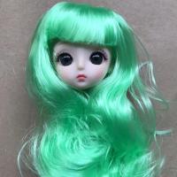 Muñeca De Juguete DIY Con Cabeza De Muñeca De Anime Larga Y Colorida Ojos Estelares Para Niñas Regalo De Vestir Muñeca De 1/6 - details 10