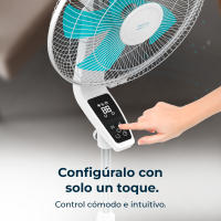Ventilador- Cecotec EnergySilence 620 Flow Control – Pie 16", 50W, Temporizador y Mando a Distancia - details 2