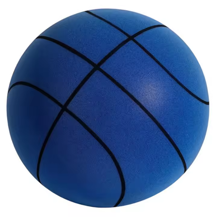 Baloncesto Silencioso De Esponja 1pcs 21/18cm Juguete Deportivo Para Niños Bounce Silencioso Interior Y Exterior - 1