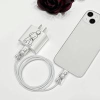 Funda De Lujo Coreana Para AirPods Con Diseño De Estrellas Y Graduación De Colores Con Cadena De Cuentas De Beads Florales Y Conejo Para AirPods pro 2 - details 8