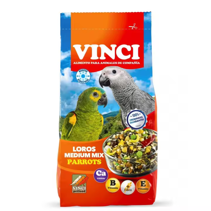 Mixtura para Loros Medium Alimento Completo VINCI 1 Kg - 1