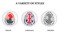 Cubierta De Consola Central Para Coche Mini Cooper F54 F55 F56 F57 Con Estampado De Bandera Jaque Union Accesorios Decorativos Para Ventilador Del Tablero - details 2