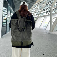 Mochila Unisex Grande Impermeable Deportiva Bolso De Viaje Casual Para Hombres Y Mujeres Bolsa De Mano De Nylon Con Cierre De Zipper - details 16