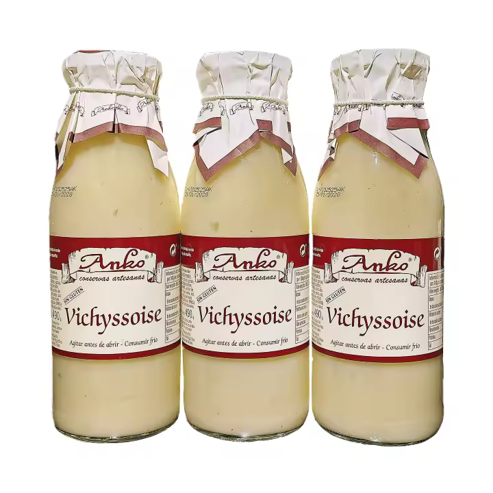 Crema de vichyssoise de Anko (Pack de 3 unidades de 490 g) - 1