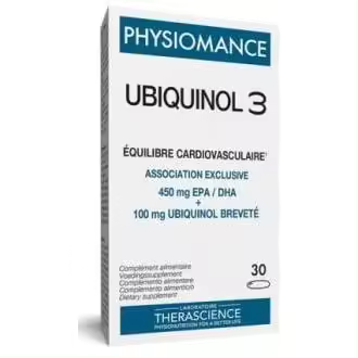 Physiomance Ubiquinol 3 30 Cápsulas - 1