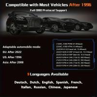 Lector De Códigos De Diagnosticación OBDII Para Coche Herramienta De Escaneo De Fallas Del Motor Compatible Con Todos Los Protocolos OBD II - details 9