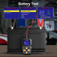 KONNWEI KW218 Analizador De Sistema De Batería Para Coche Y Motocicleta 12V 6V Prueba De Carga Y Arranque 2000CCA Herramientas Para El Automóvil - details 5