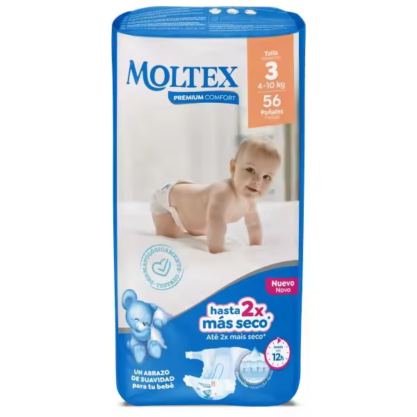 Pañales Moltex Premium Comfort Talla 3 Moltex - 1
