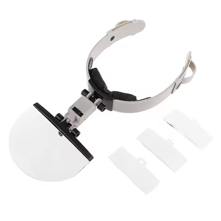 2X 3.5X 4.5X 5.5X Lupa Lente de Cristal Óptico Lupa de uso múltiple Luz LED - 1