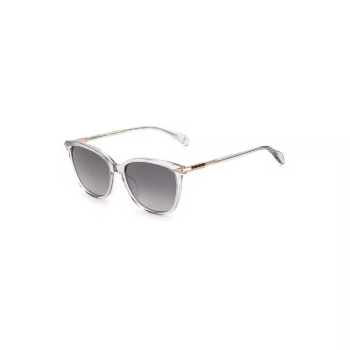 Gafas de Sol RNB1035/S, Marca Rag & Bone, Forma Rectangular, Color del Marco Transparente, Talla 55/17/140, Para Mujer - 1