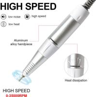 Martillo Eléctrico Para Uñas Herramienta De Pulido Y Grind Manicura Y Pedicura Con Mango Y 5 PIN PLUG Accesorios De Martillo Para Uñas - details 1