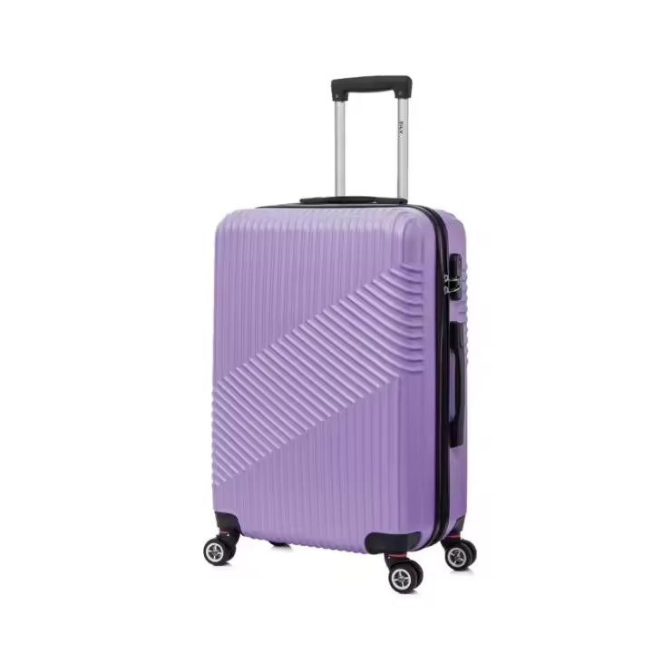 STARLEY-*Maleta Avión Equipaje de Mano Viaje Cabina Trolley ABS Rígida 4 Ruedas Maleta de cabina rigida con asa telescopica 52x35x20CM - 1