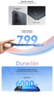 Oficial| Redmi 15C, Gran batería de 6000 mAh (typ), Diseño de 7,99 mm elegante y refinado, Pantalla inmersiva de 6,9" - details 2
