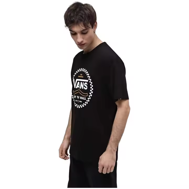 Camiseta marca Vans modelo Vn000Fjsblk1 para hombre en color negro - 1